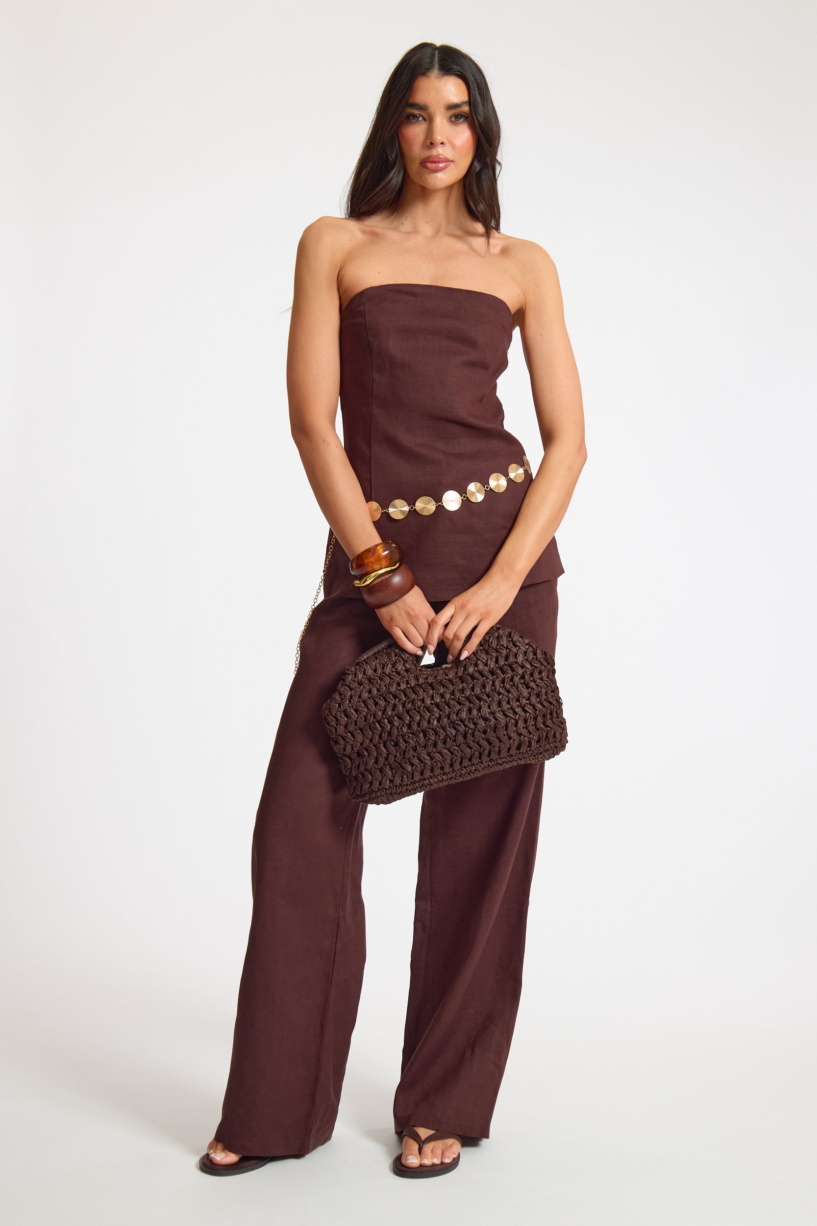 Linen Longline Bandeau