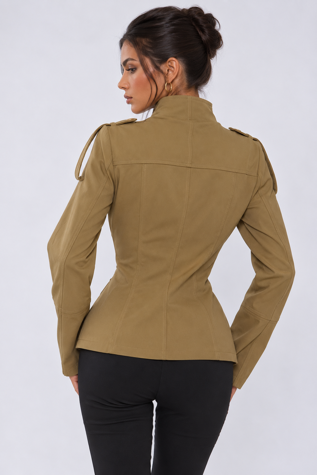 Dark Stone Popper Jacket