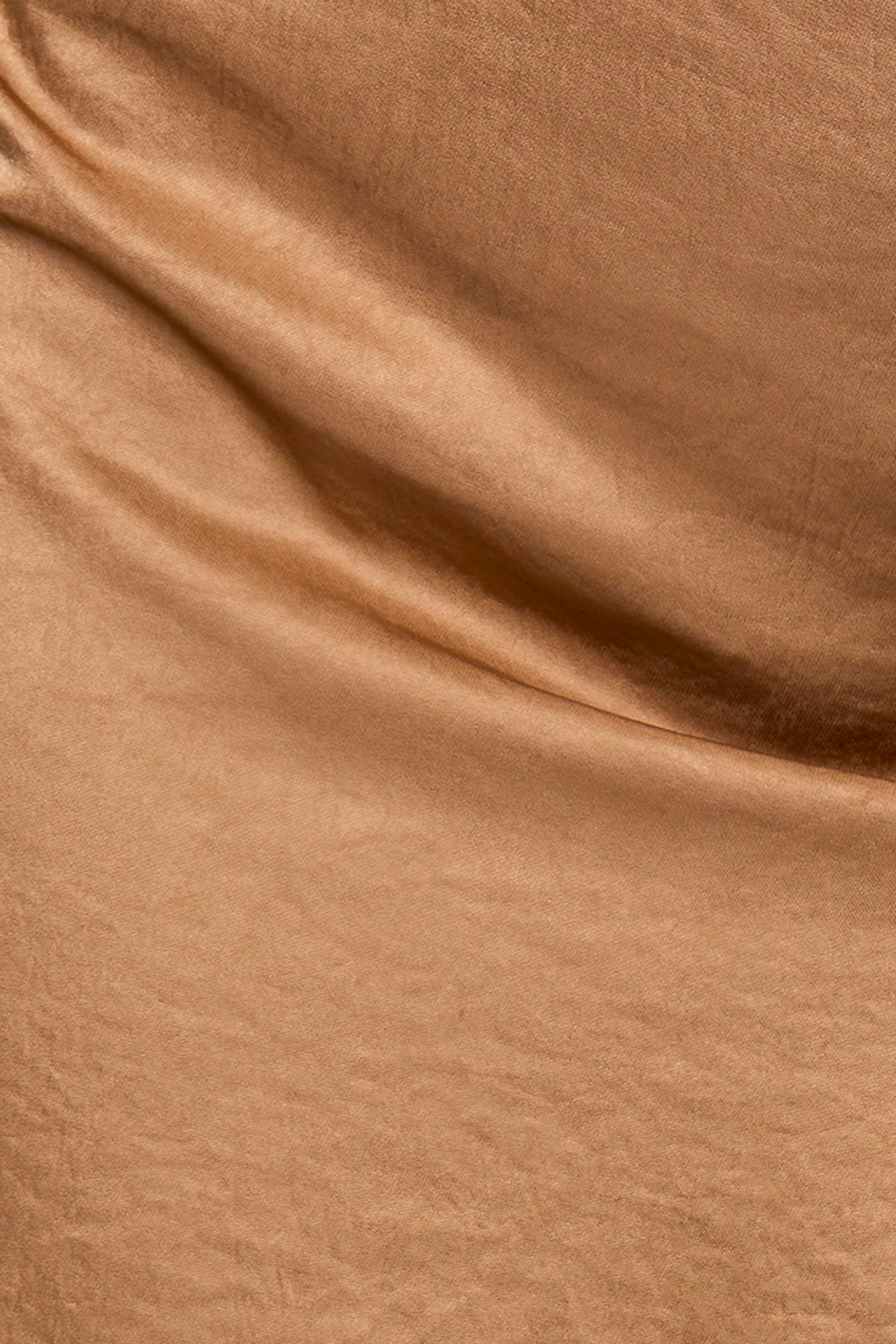 Taupe Cowl Top