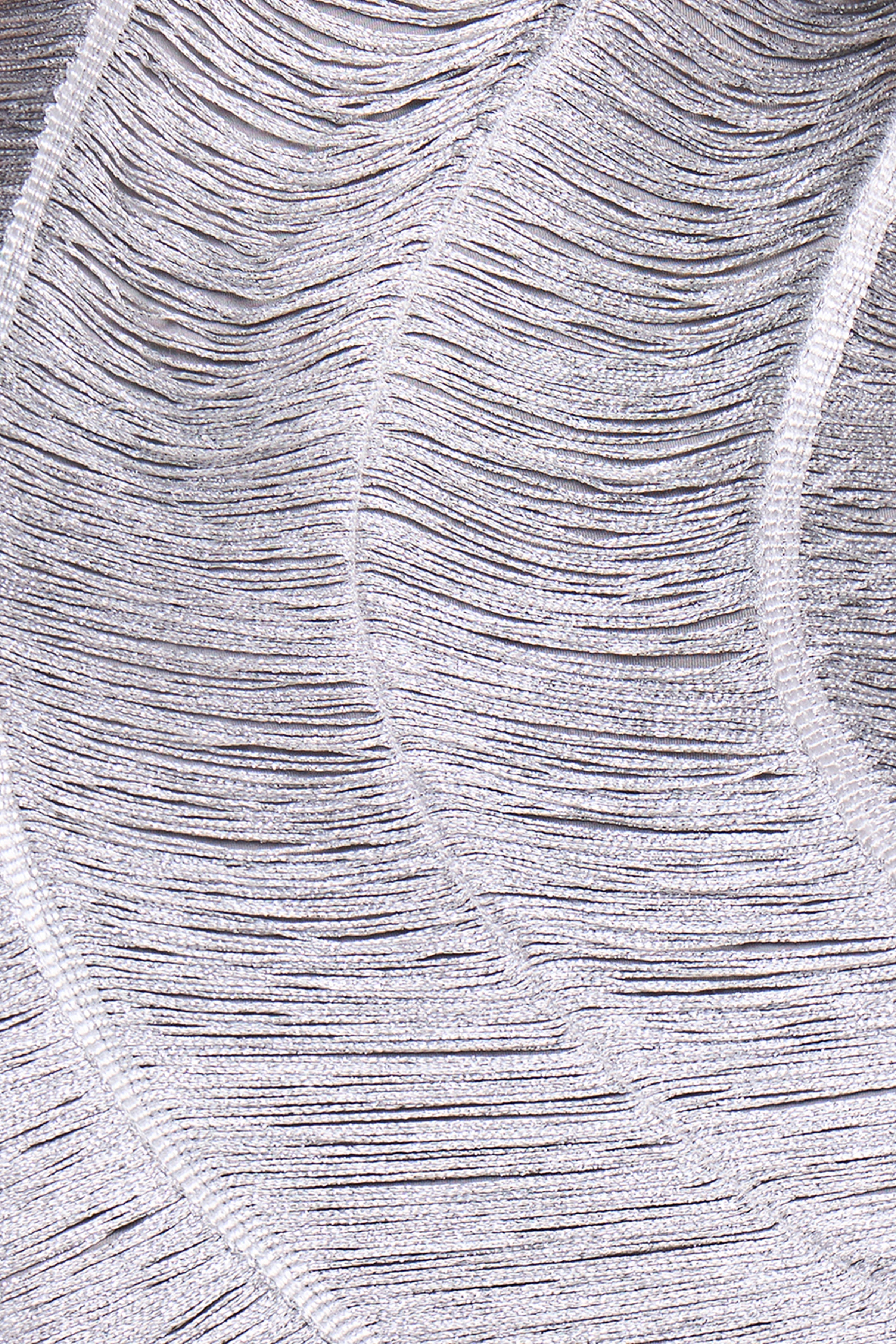 Silver Tassel Maxi Dress