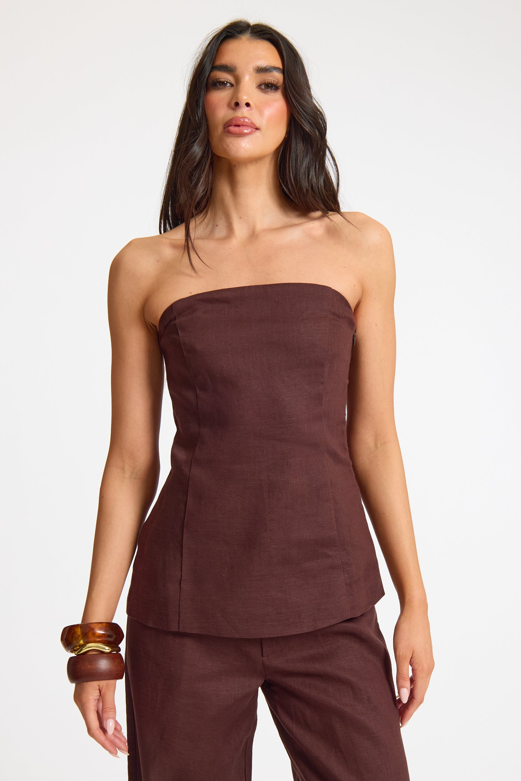 Linen Longline Bandeau
