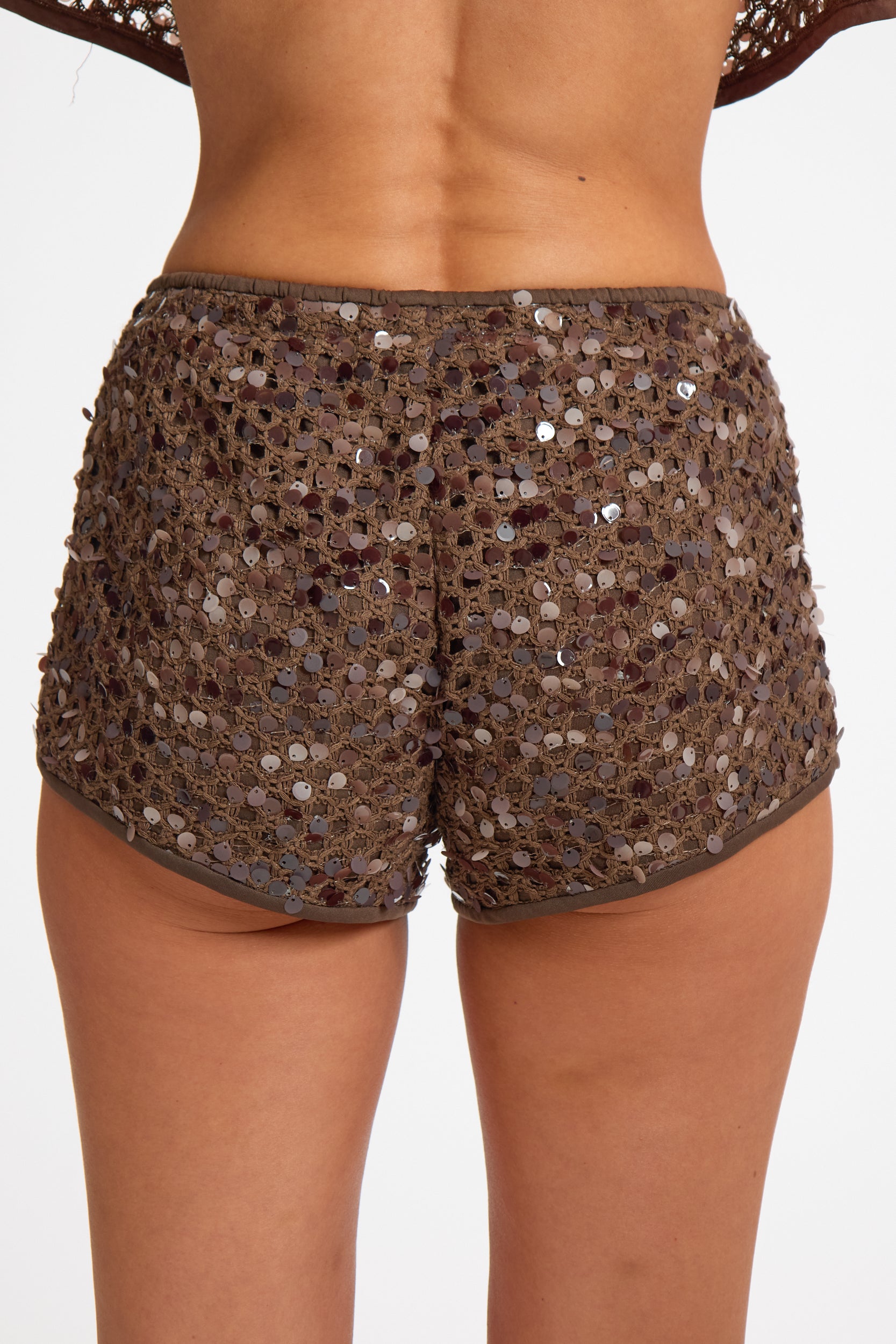 Sequin Micro Shorts
