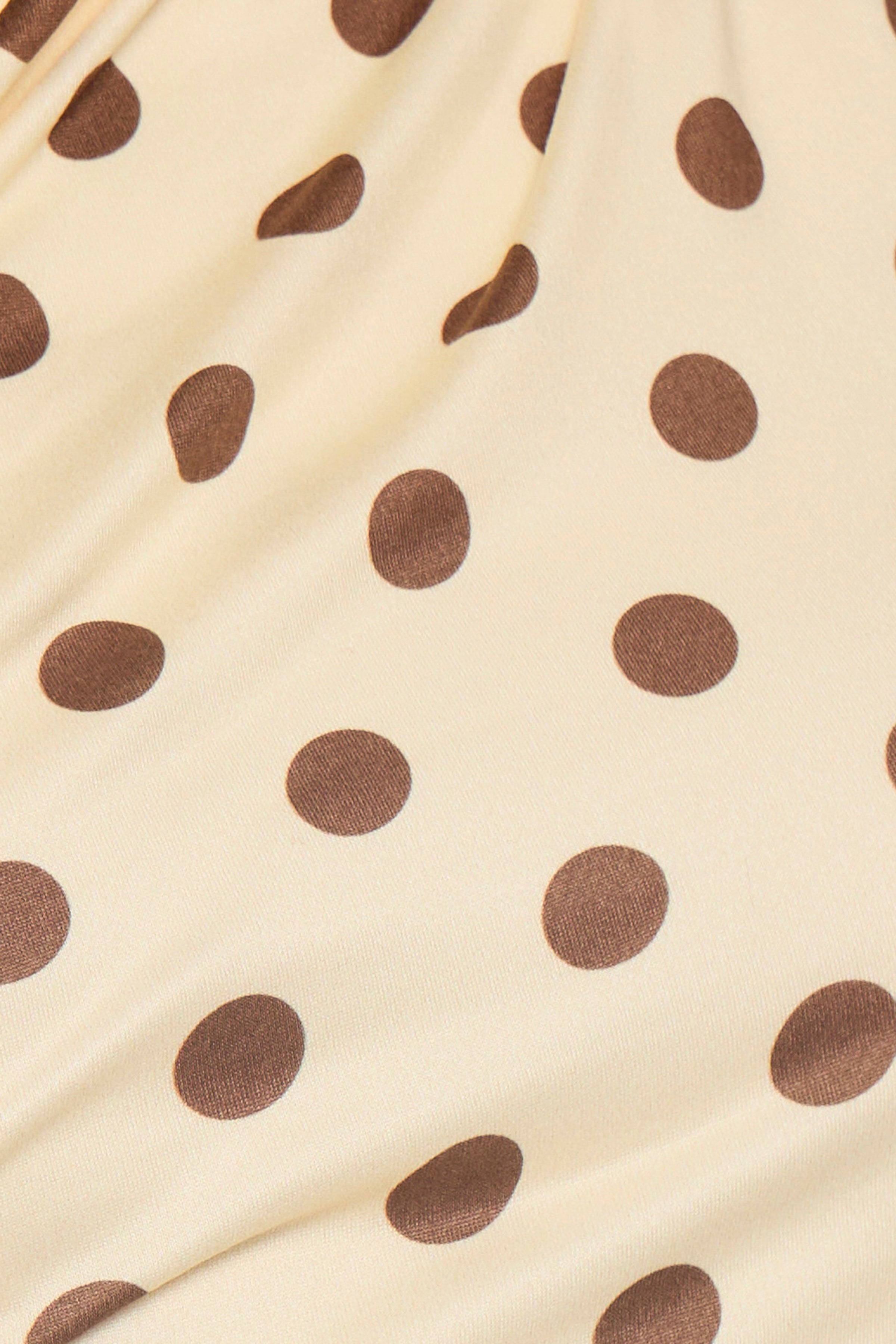Butter Cream Polka Top