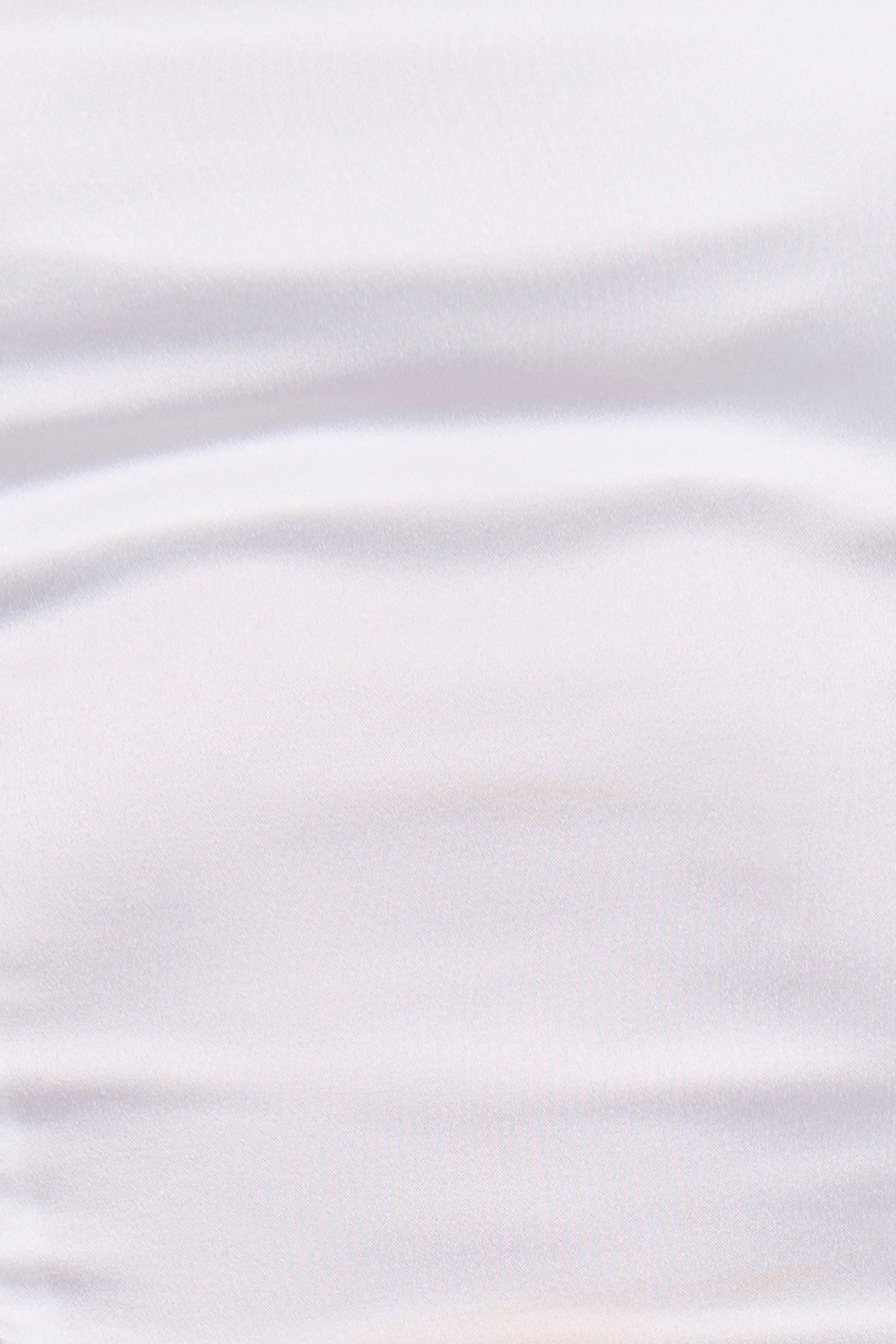 White Halter Neck Top