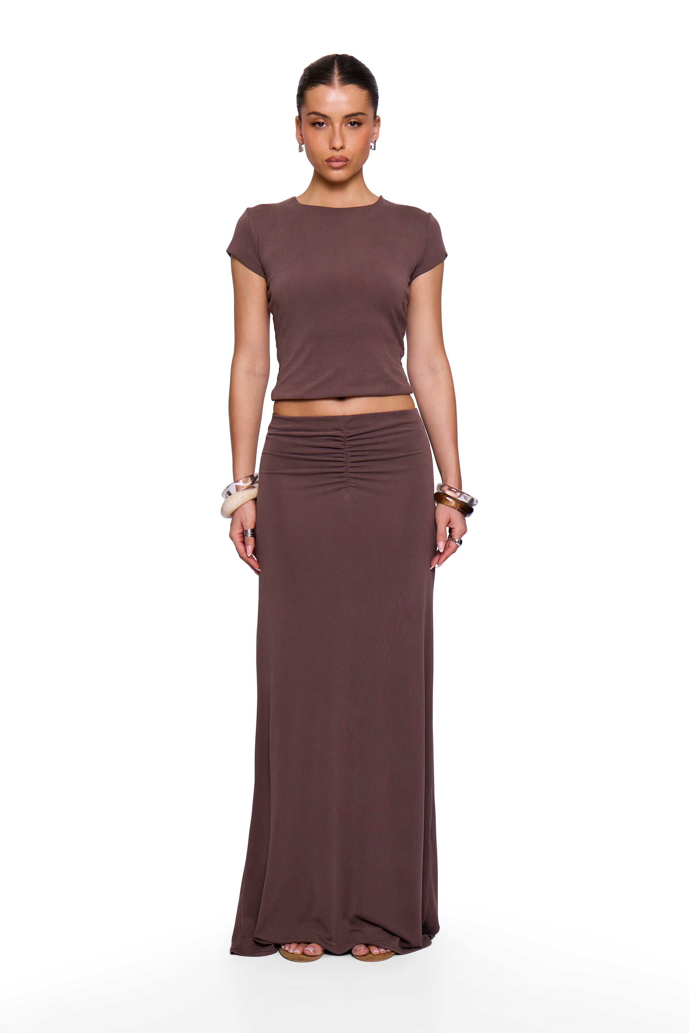 Taupe Modal T-Shirt
