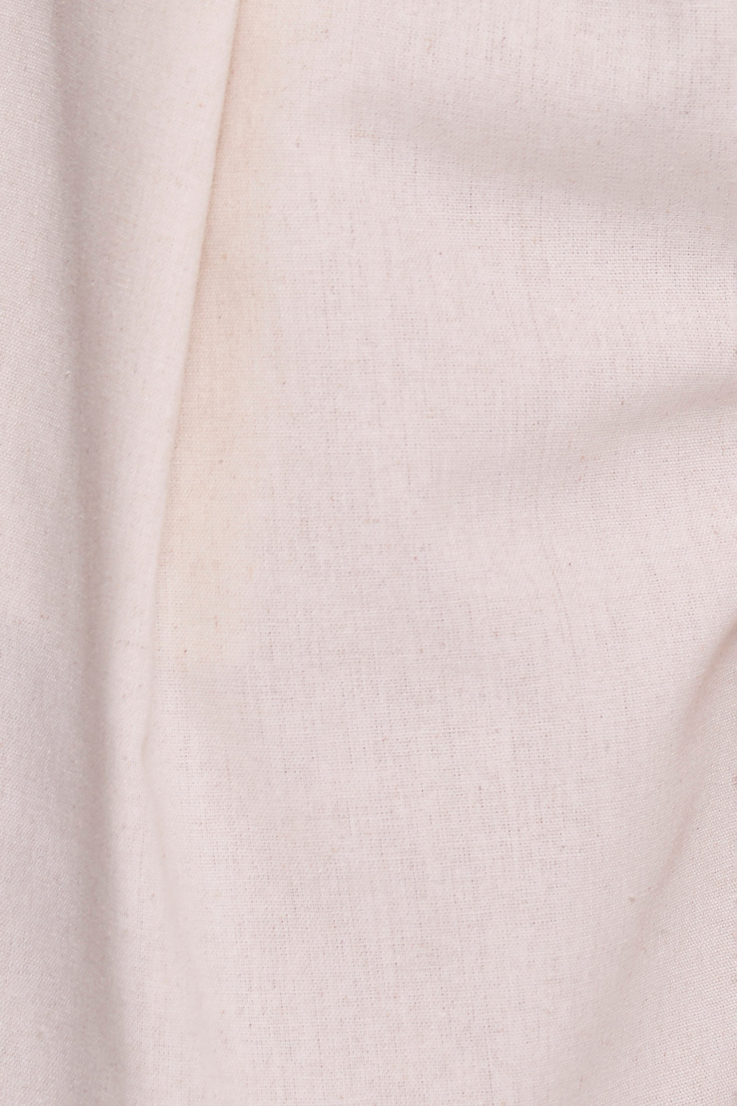 Oatmeal Linen Feel Bermuda Shorts