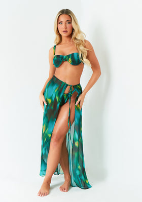 Ellie Green Printed Beach Sarong