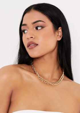 Sami Gold Chunky Chain Necklace