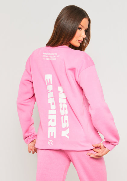 Missy empire 2025 pink joggers