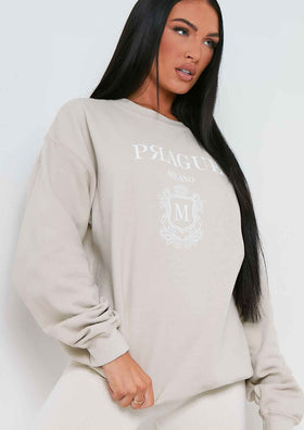 Rita Sand Prague Graphic Sweatshirt